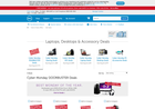Screenshot of Dell special deals page
